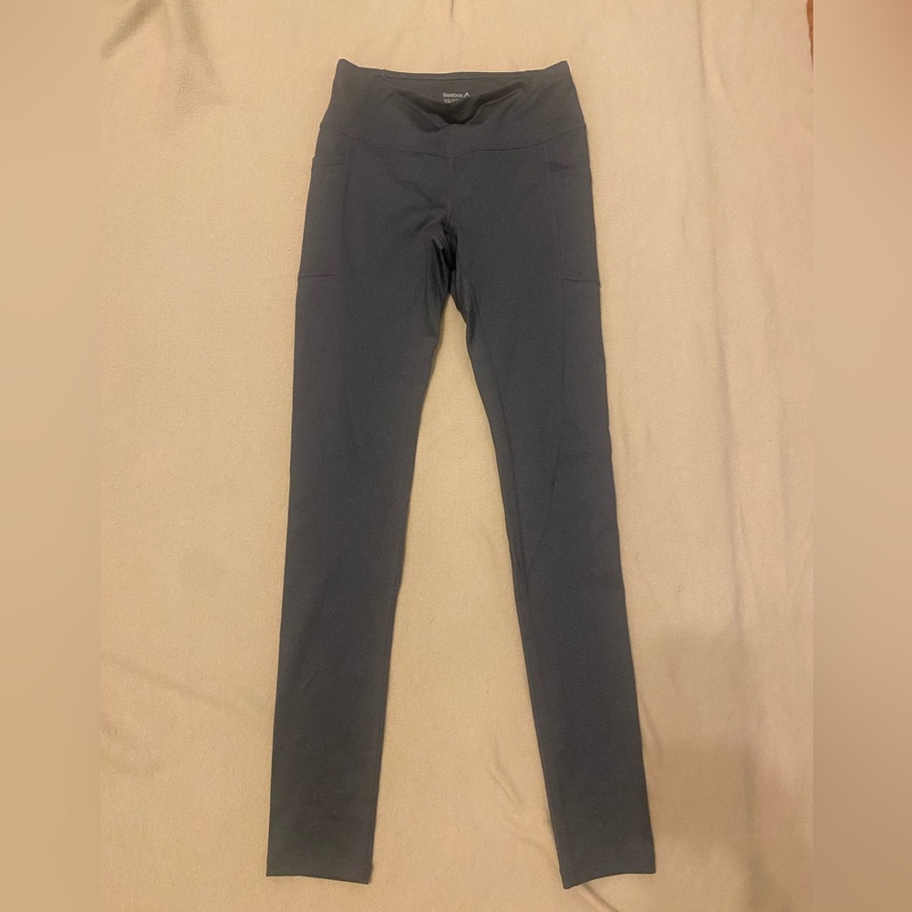 Grey Reebok Leggings